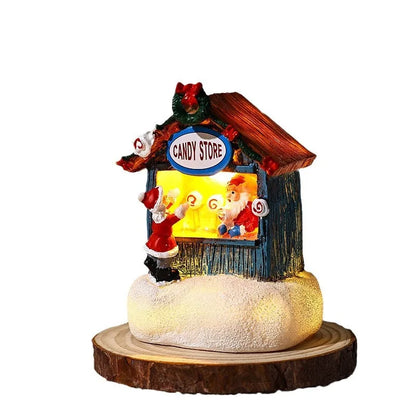 Light-Up Mini Christmas Village House