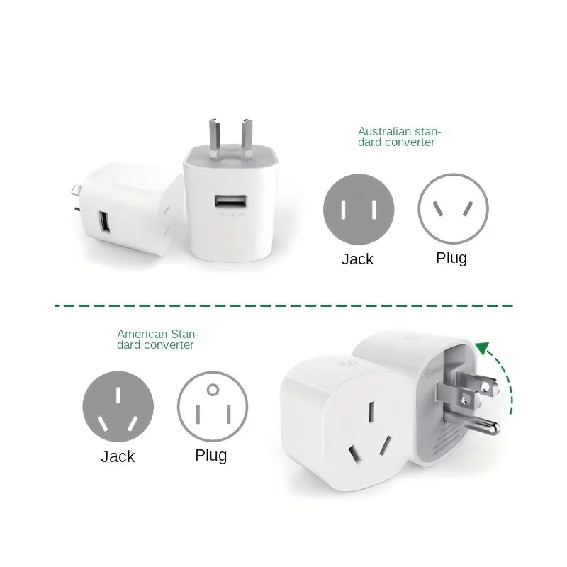 Universal Travel Adapter with USB Charging