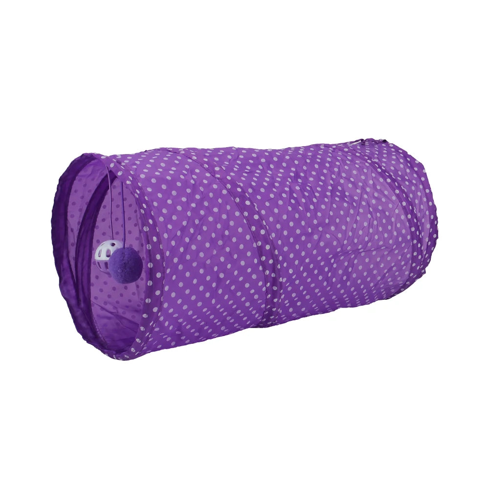 Foldable Cat Play Tunnel Tube Toy