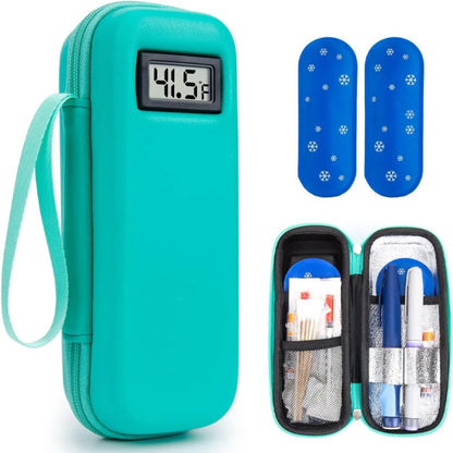 Insulin Cooler Travel Case with Temperature Display
