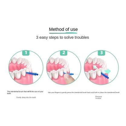 Silicone Interdental Brush Toothpicks