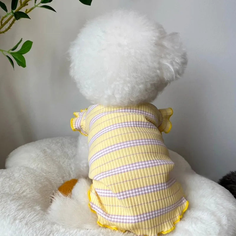 Striped Dog Vest