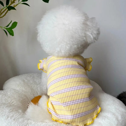 Striped Dog Vest