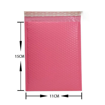 Pink Self-Seal Padded Poly Shipping Envelopes