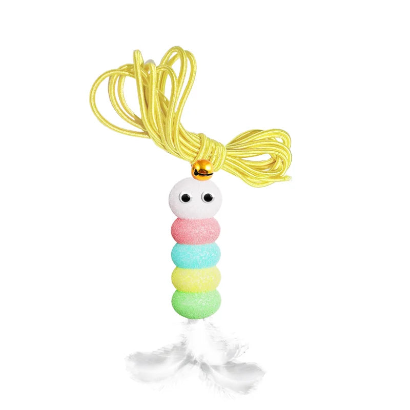 Caterpillar & Flying Bird Interactive Cat Toy