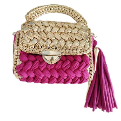 Handwoven Crossbody Satchel Bag