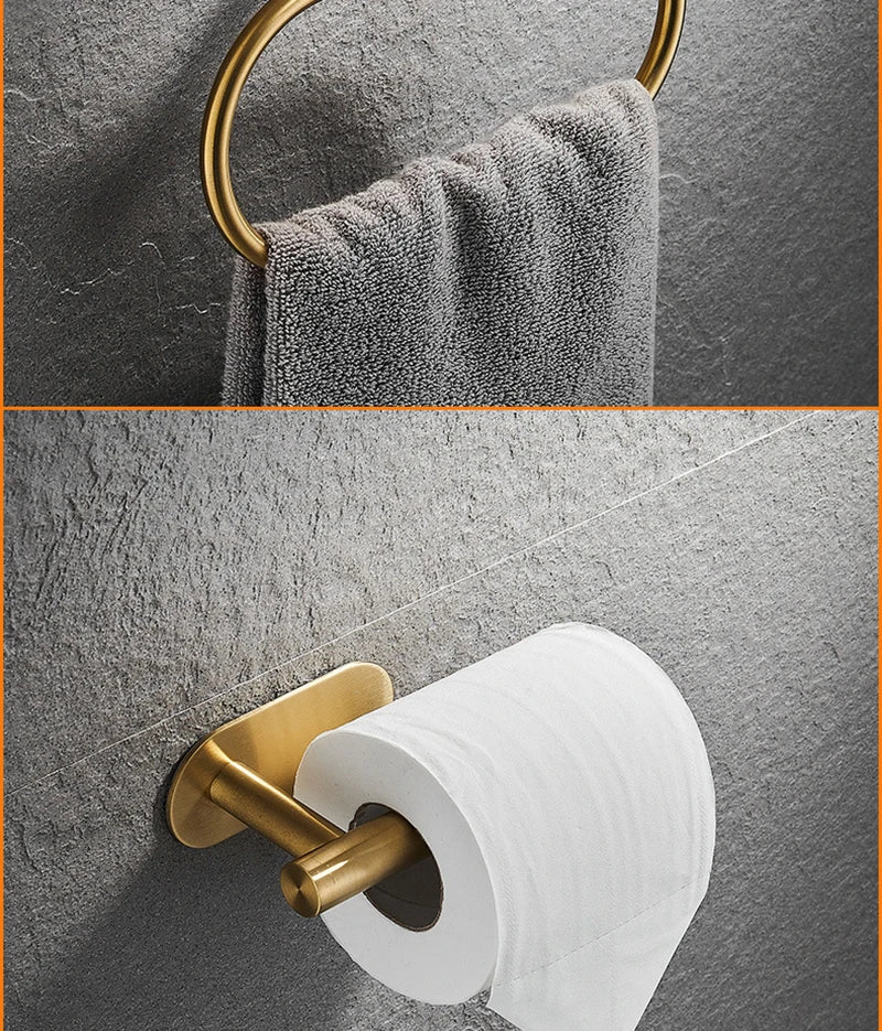 Wall Mount Stainless Steel Towel Bar