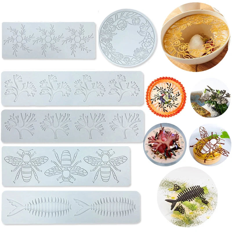 Silicone Lace Cake Decoration Mold