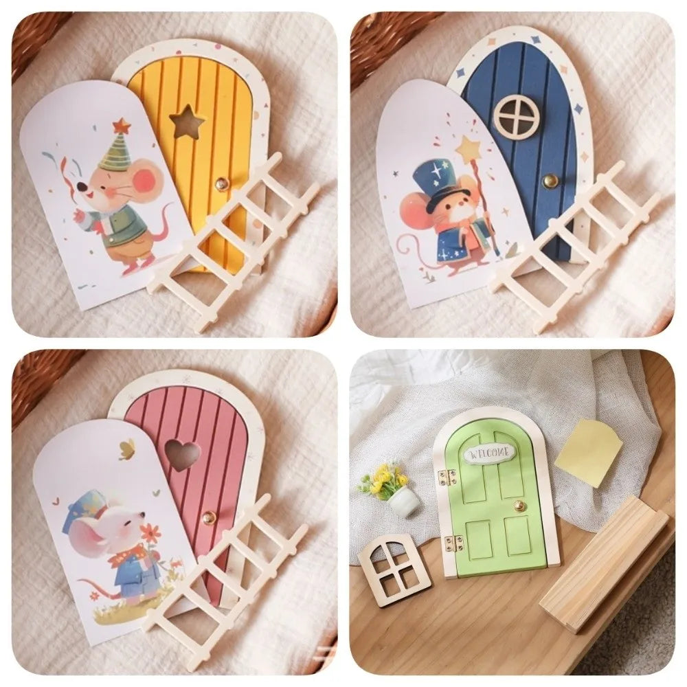 Glow-in-the-Dark Fairy Door Wall Decoration