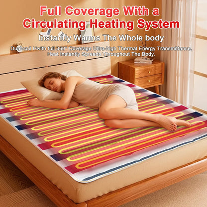 Single Electric Heated Mattress Blanket