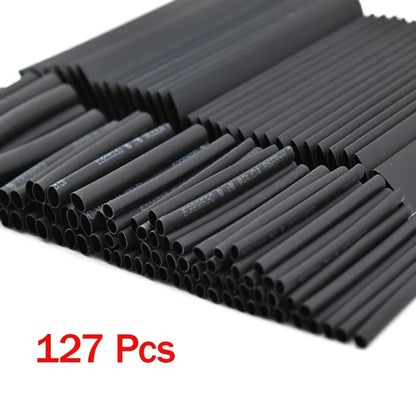 127PCS Heat Shrink Tubing Assortment Kit