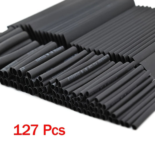 127PCS Heat Shrink Tubing Assortment Kit
