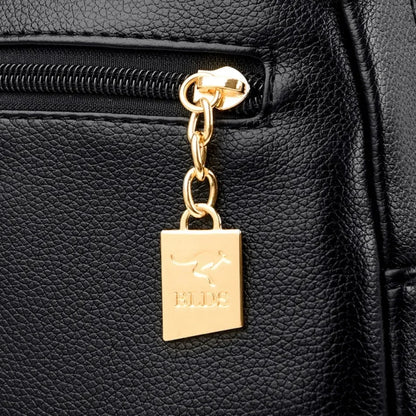 Vintage Leather Backpack for Women