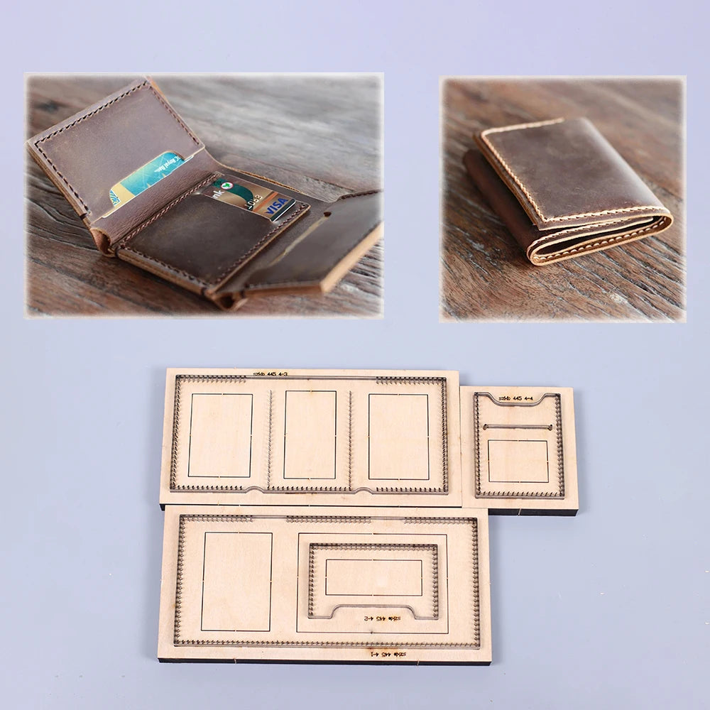 Leather Card Holder Wallet Cutting Die