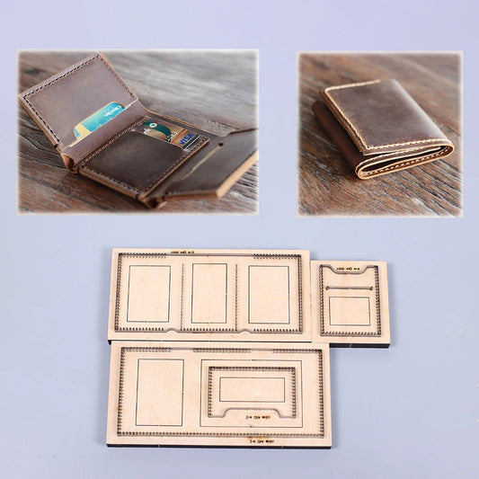 Leather Card Holder Wallet Cutting Die