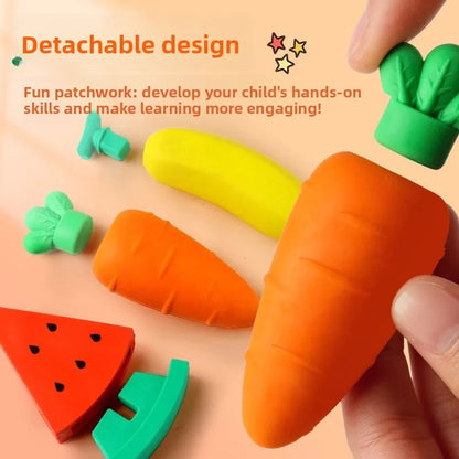 Cartoon Fruit Jumbo Eraser