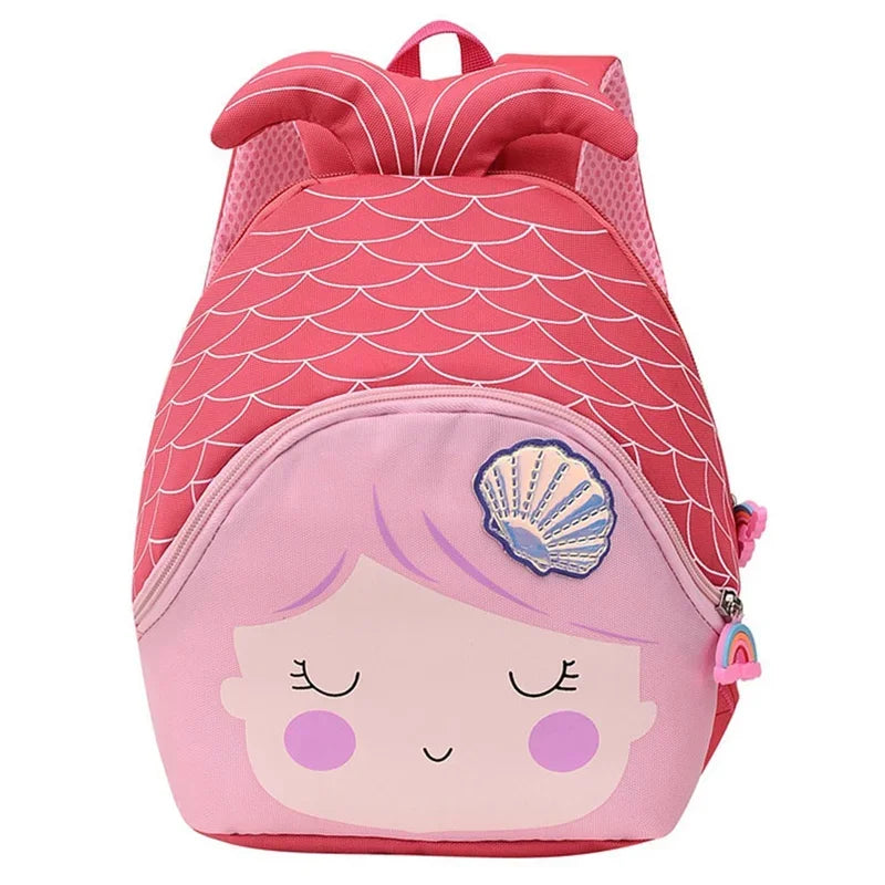 Kids Cute Cartoon School Backpack