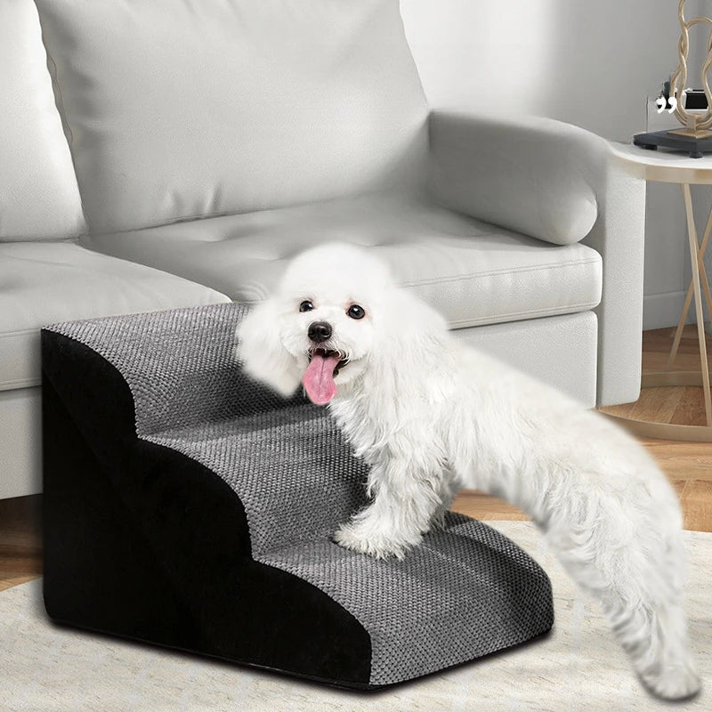 Memory Foam Pet Stairs Ramp