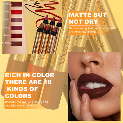 Waterproof Matte Lip Liner Pencil
