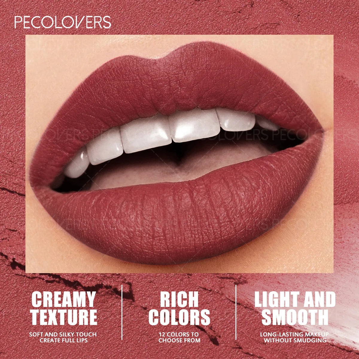 Matte Lip Liner & Lipstick