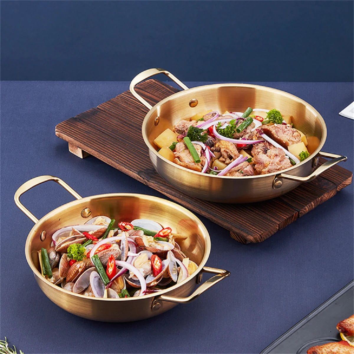 Stainless Steel Paella & Cooking Pan