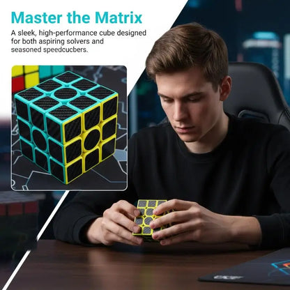 Magnetic 3×3 Speed Puzzle Cube