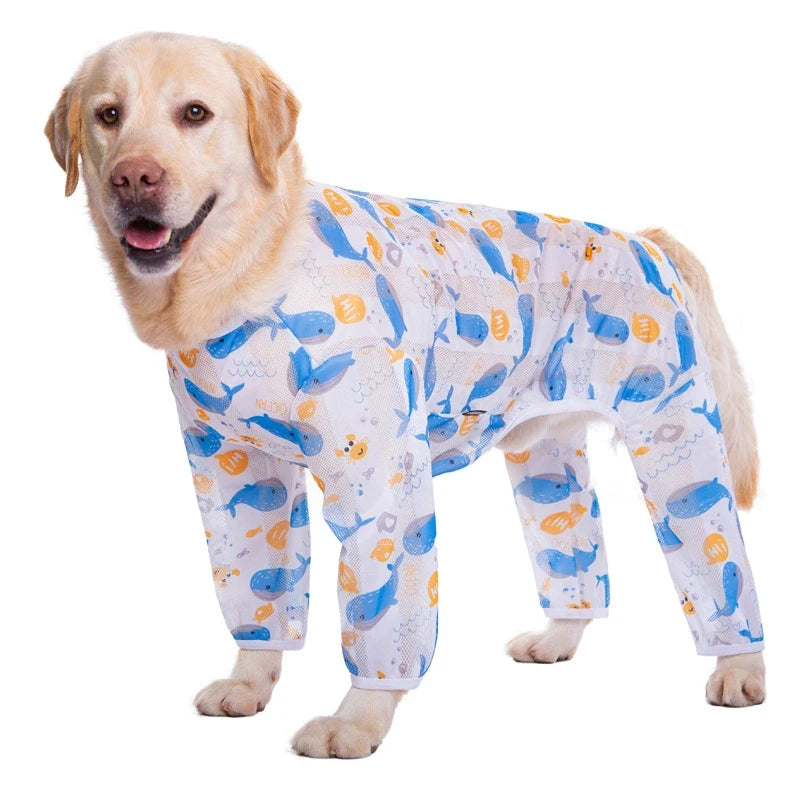 Breathable Summer Dog Jumpsuit