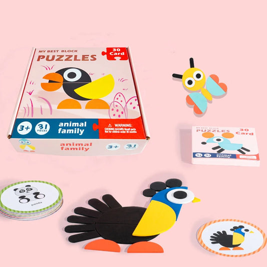 Wooden Animal Jigsaw Puzzle