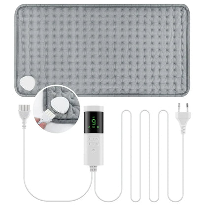 Adjustable Heated Therapy Pad with 9 Heat Levels & Timer