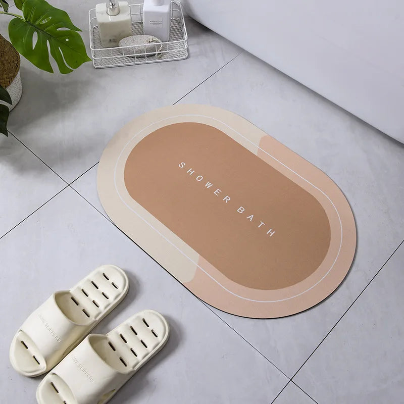 Absorbent Anti-Slip Bathroom & Shower Mat