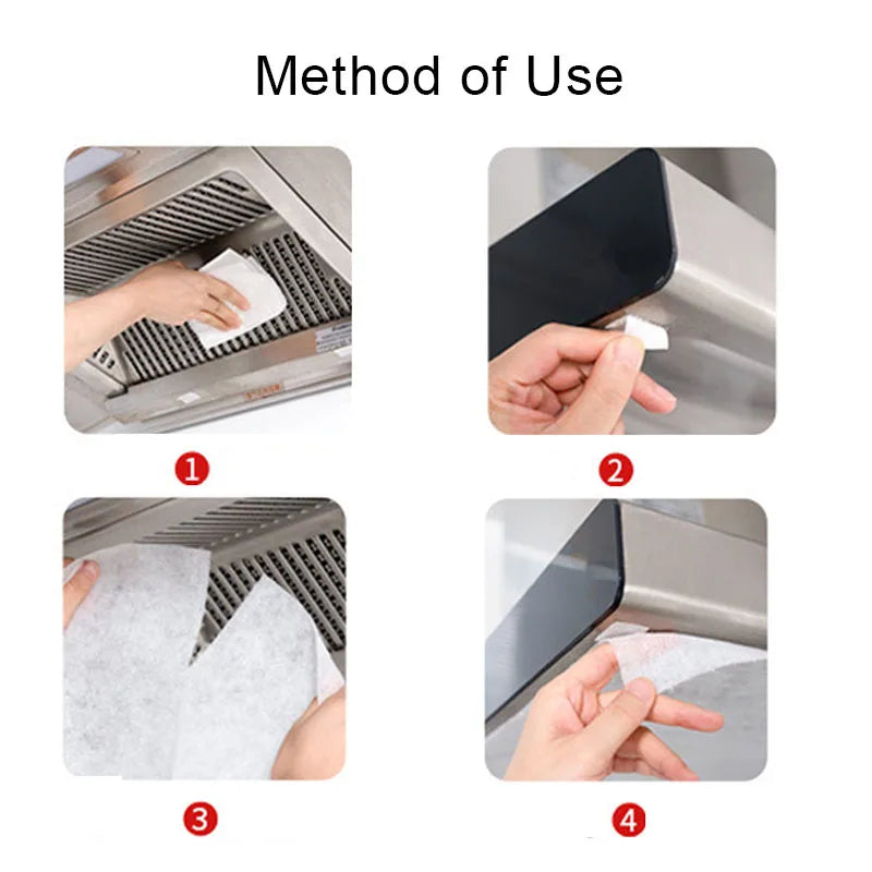 Disposable Range Hood Grease Filter Paper Roll