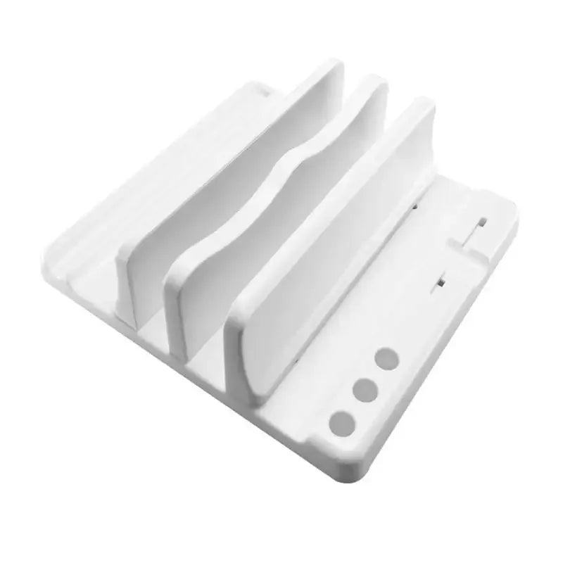 Space-Saving Desktop Laptop Holder for Office & Home