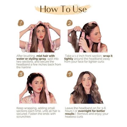 Heatless Hair Curler Set