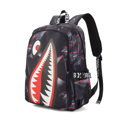 Shark School Backpack for Kids & Teens