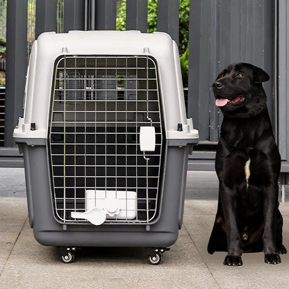 33” Airline-Approved Large Dog Travel Crate