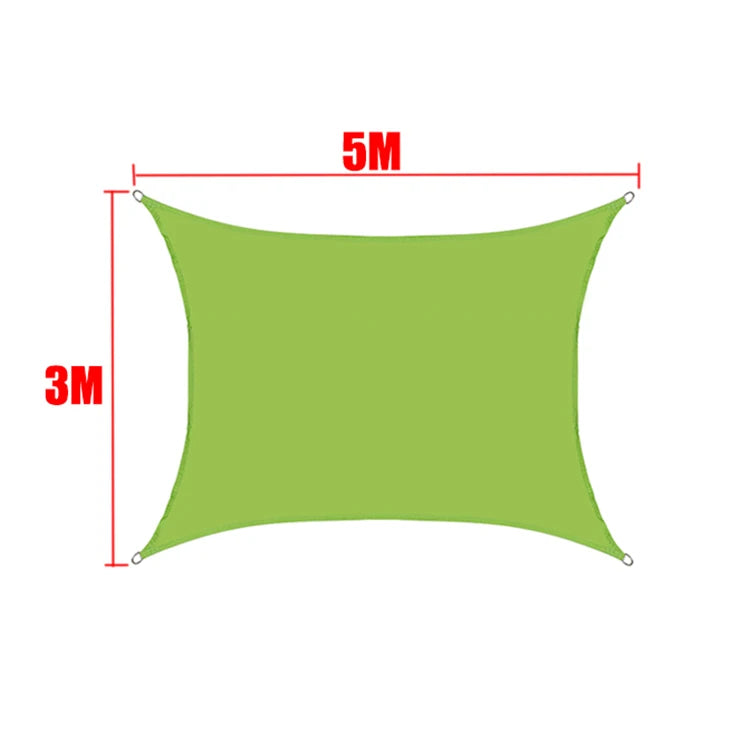 420D Waterproof Shade Sail Canopy