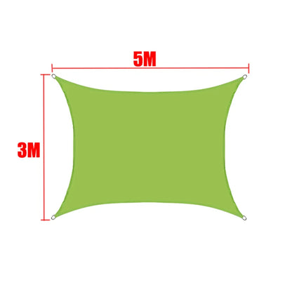 420D Waterproof Shade Sail Canopy