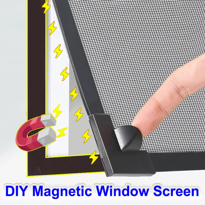 Magnetic Mosquito Window Net Screen