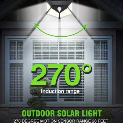 Waterproof Solar Security Light with PIR Motion Detection