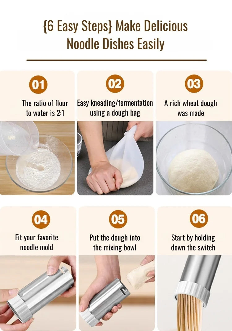 Cordless Electric Noodle Maker
