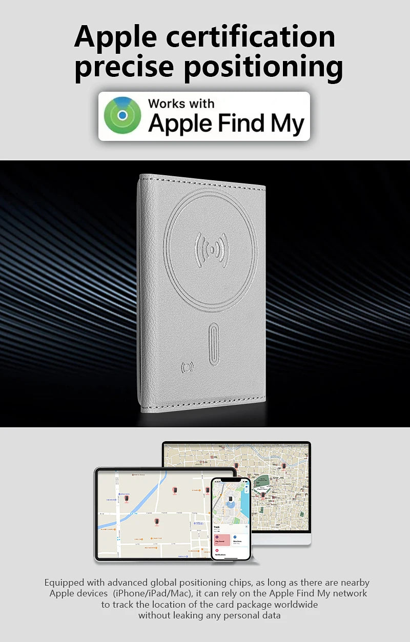 MagSafe Wallet with Find My Tracking