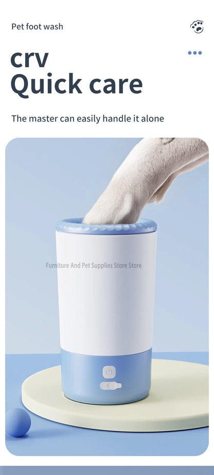 Electric Pet Paw Cleaner Cup