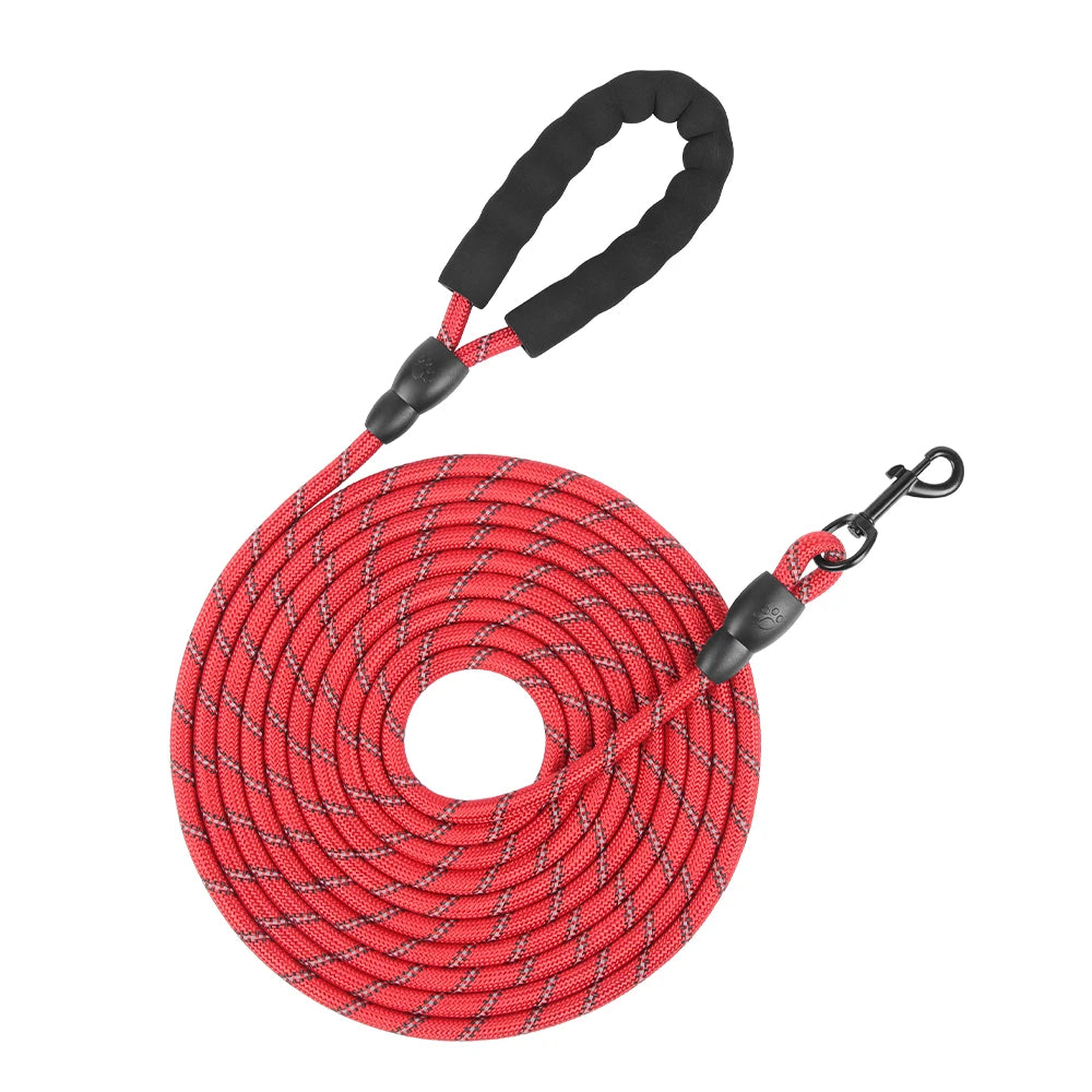 Long Nylon Dog Training Leash
