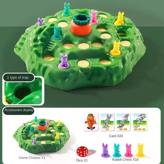 Carrot Rabbit Trap Table Board Defend Game