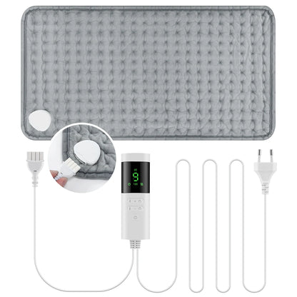 Adjustable Heated Therapy Pad with 9 Heat Levels & Timer