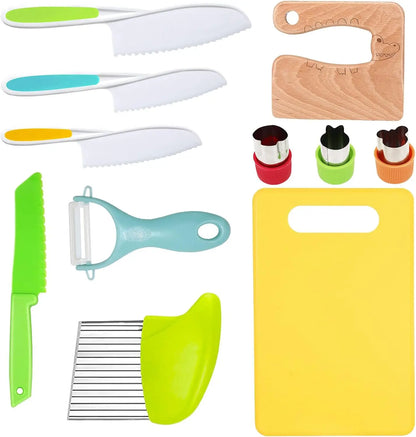 Montessori Kids Kitchen Tools & Cooking Set