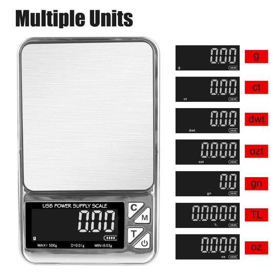 Pocket Digital Precision Kitchen Scale