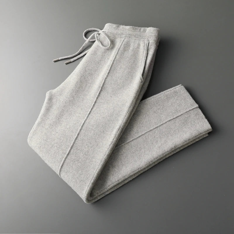 Men’s 100% Wool Cashmere Style Pants
