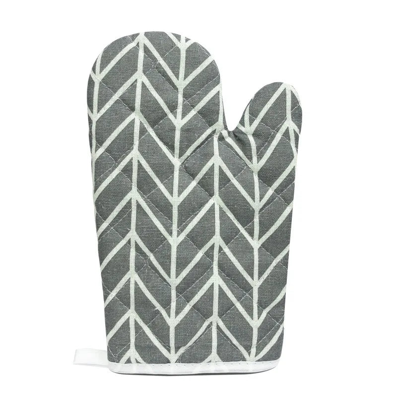 Insulated Kitchen Oven Mitts for Baking, Grilling & Cooking