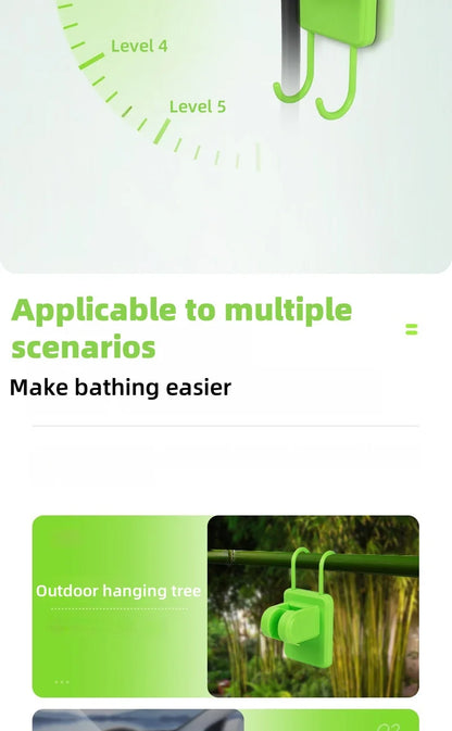 Portable Rechargeable Camping Shower
